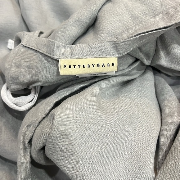 Pottery Barn Belgian Linen Duvet Cover Queen - Picture 5 of 6